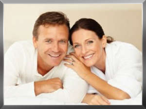 Female Hair Loss is common - the couple on the picture looks happy and are able to restore their hair with multiple methods