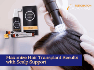 Keravive Microneedling at Hair Restoration Savannah, GA