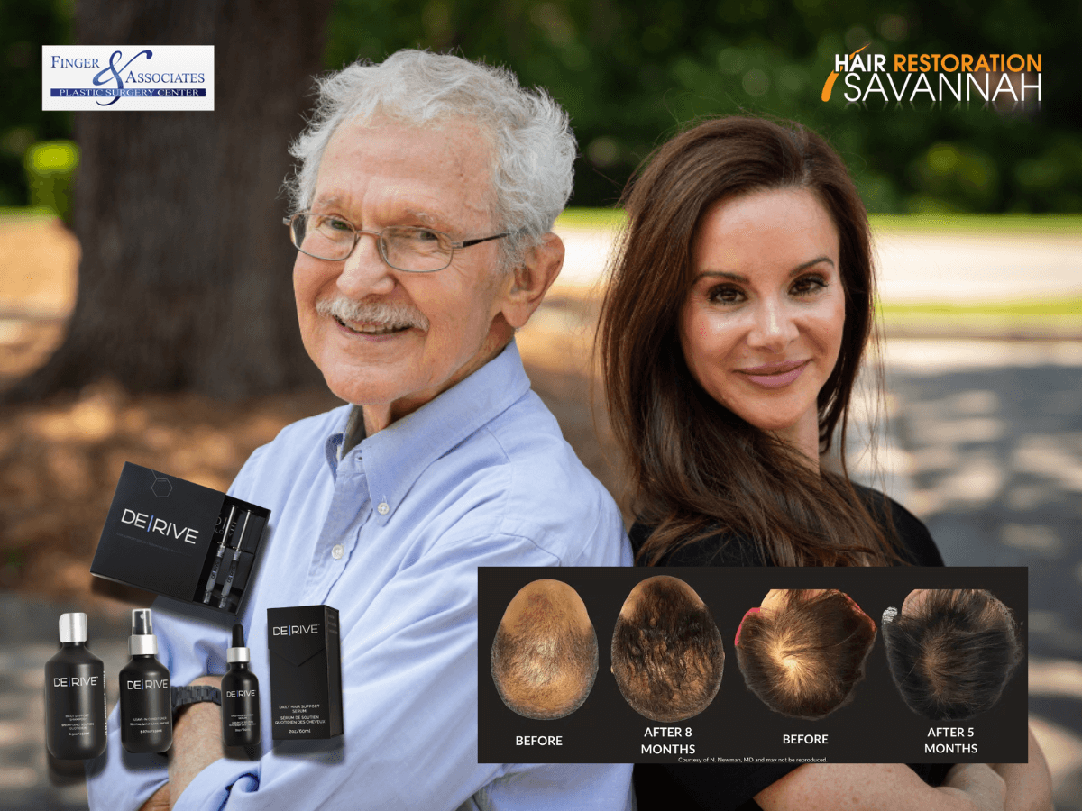 DE|RIVE Hair Restoration By Dr Finger and Team at Hair Restoration Savannah